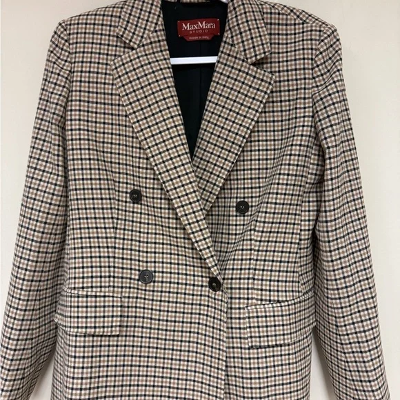 MaxMara wool blazer women’s size 8 - Picture 2 of 9